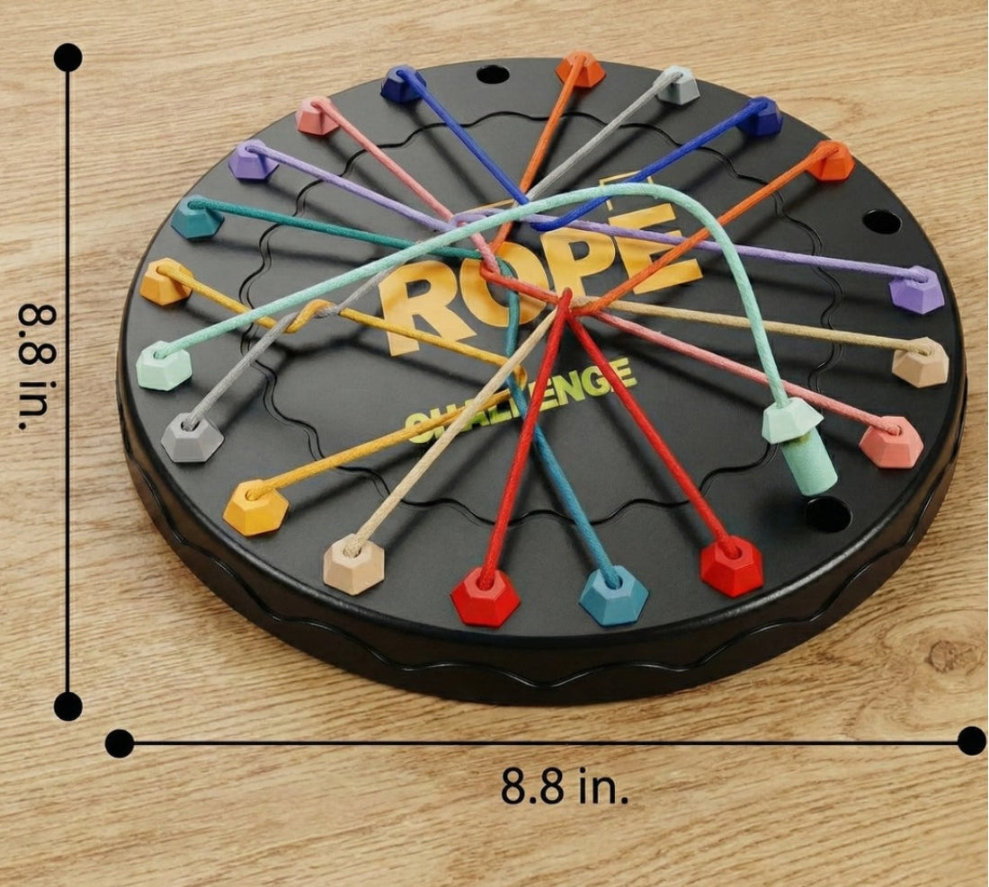 Brain Teasing Rope Puzzle Game
