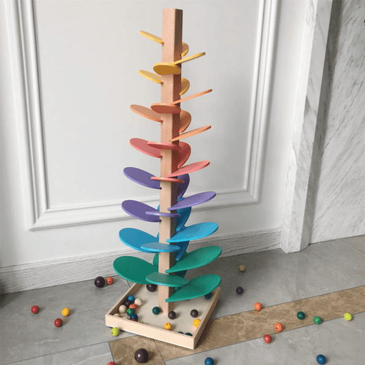 Rainbow Musical Marble Run Tree Tower