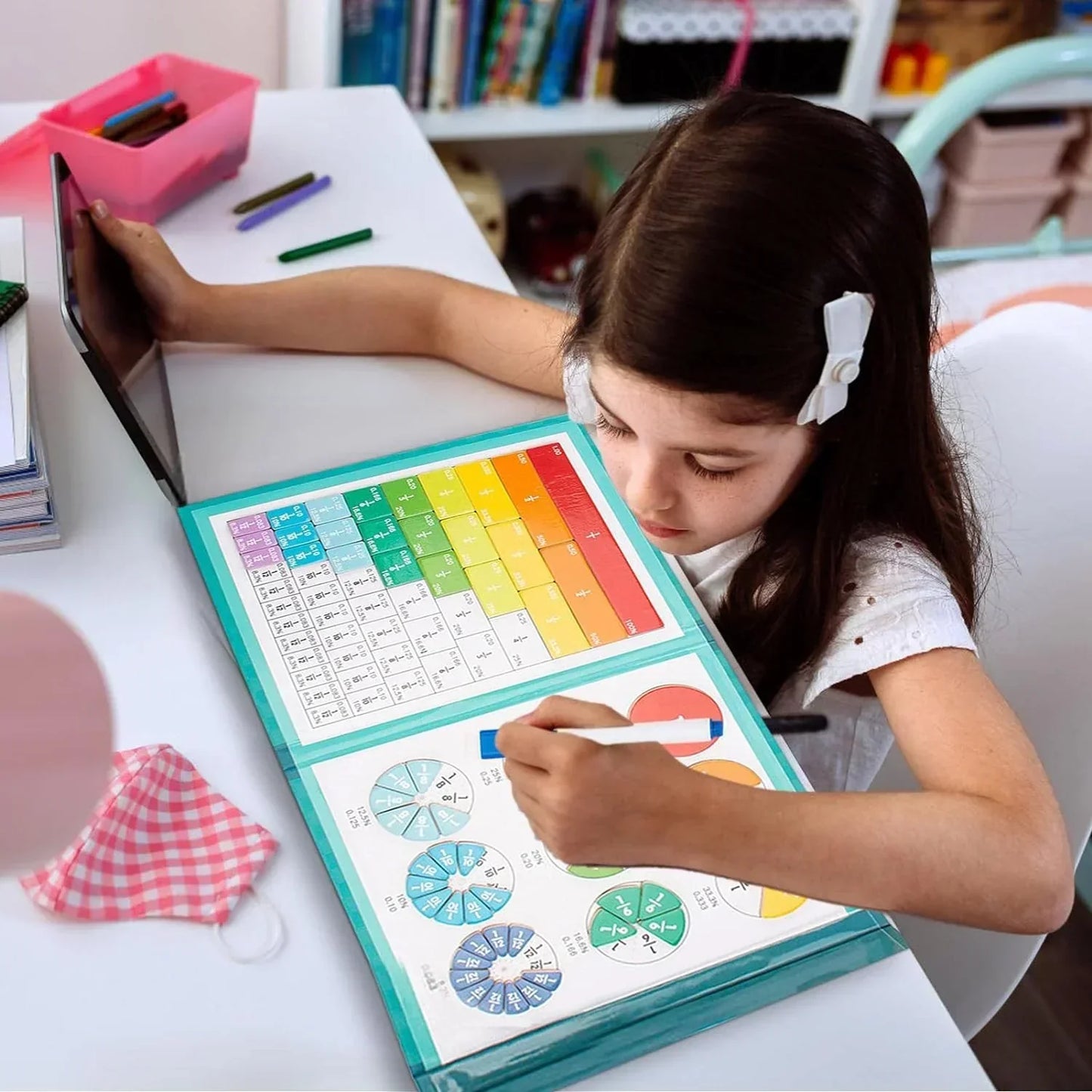 Magnetic Fraction Learning Set