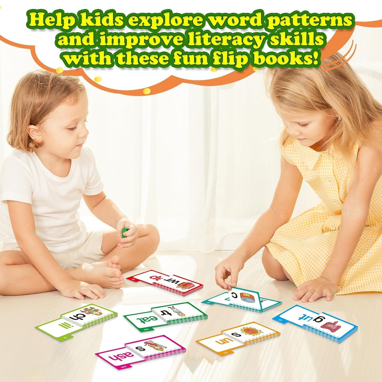 Fun Phonics 30-Flip Books